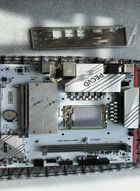 议价昂达Z790-PLUS-W5  V1.00白色主板,带原装挡