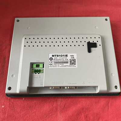 威纶触摸屏MT8101iE，10寸屏幕，型号1WV。设备是二--议价商品