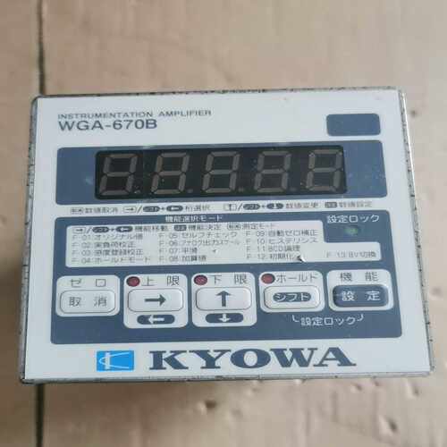 件KYOWA，WGA-670B-0成色实物，的询价