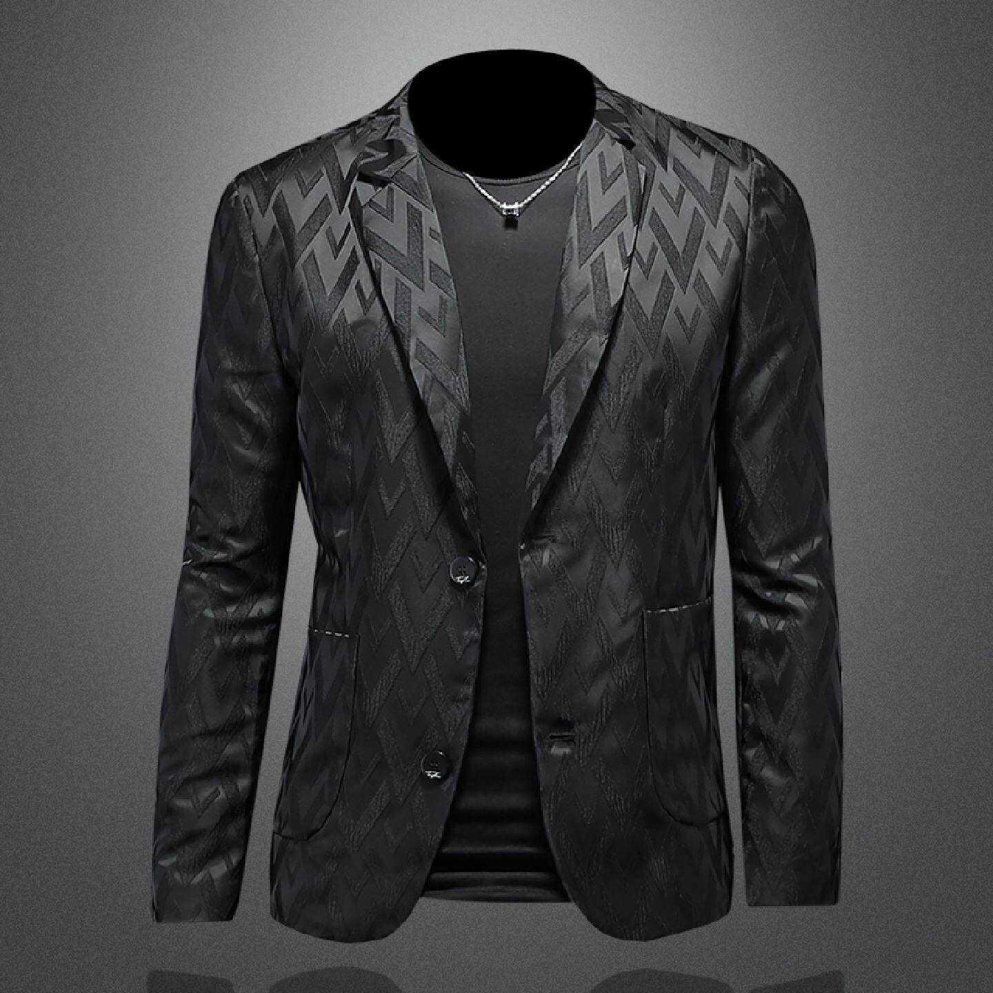 欧洲站休闲西服男士英伦风春季新款修身韩版潮流大码西装外套潮男