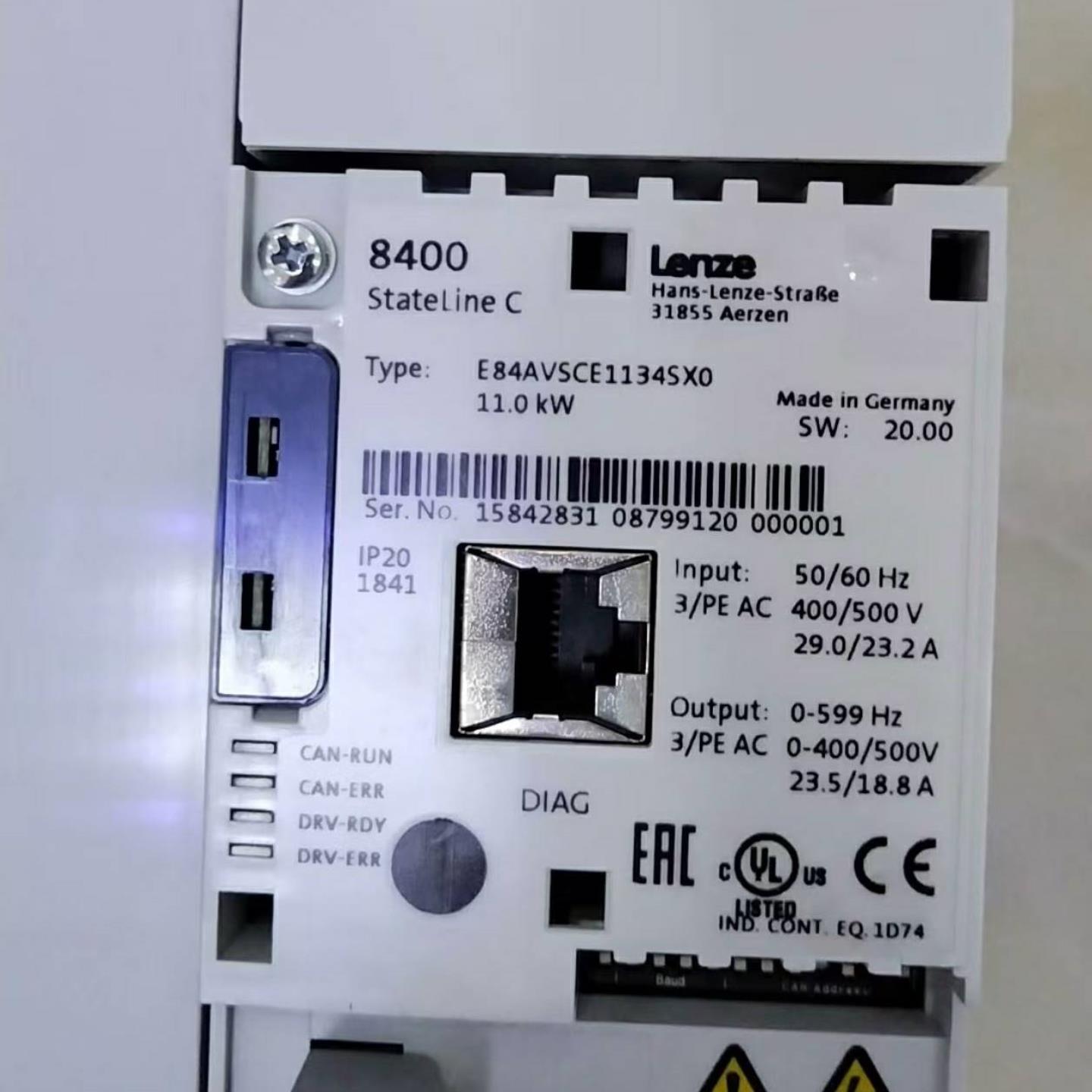配件E84AVHCE4024SB0E84AVHCE4024SX0伦茨变频器现货包邮咨议价