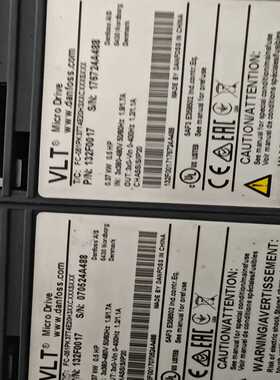 丹佛斯变频器FC-051PK37T4E20H3,051系列0