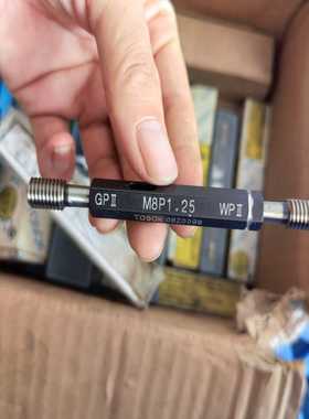 日本TOSOK螺纹塞规M8P1.25GPIIWPII--议价商品