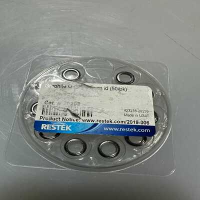 RESTEK衬管密封用石墨O圈&内径5.5mm&不分流衬管专（零零电子）