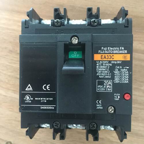 议价原装富士断路器EA33C EA53C  EA103C 3P 15 20 30 50 75 100A