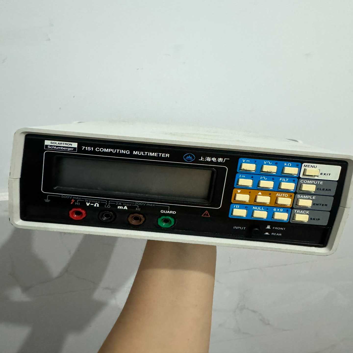 英国Solartron施伦伯杰7151六位半高精度数字万用表--议价商品