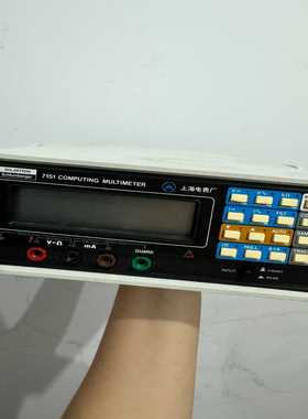 英国Solartron施伦伯杰7151六位半高精度数字万用表--议价商品