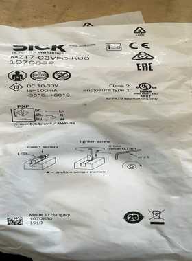 询价拍~传感器SICK 西克 MZT7-03VPS-KU0 1070