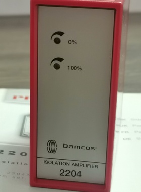 【议价】DamcosPR2204X2隔离放大器全新未使用原厂件