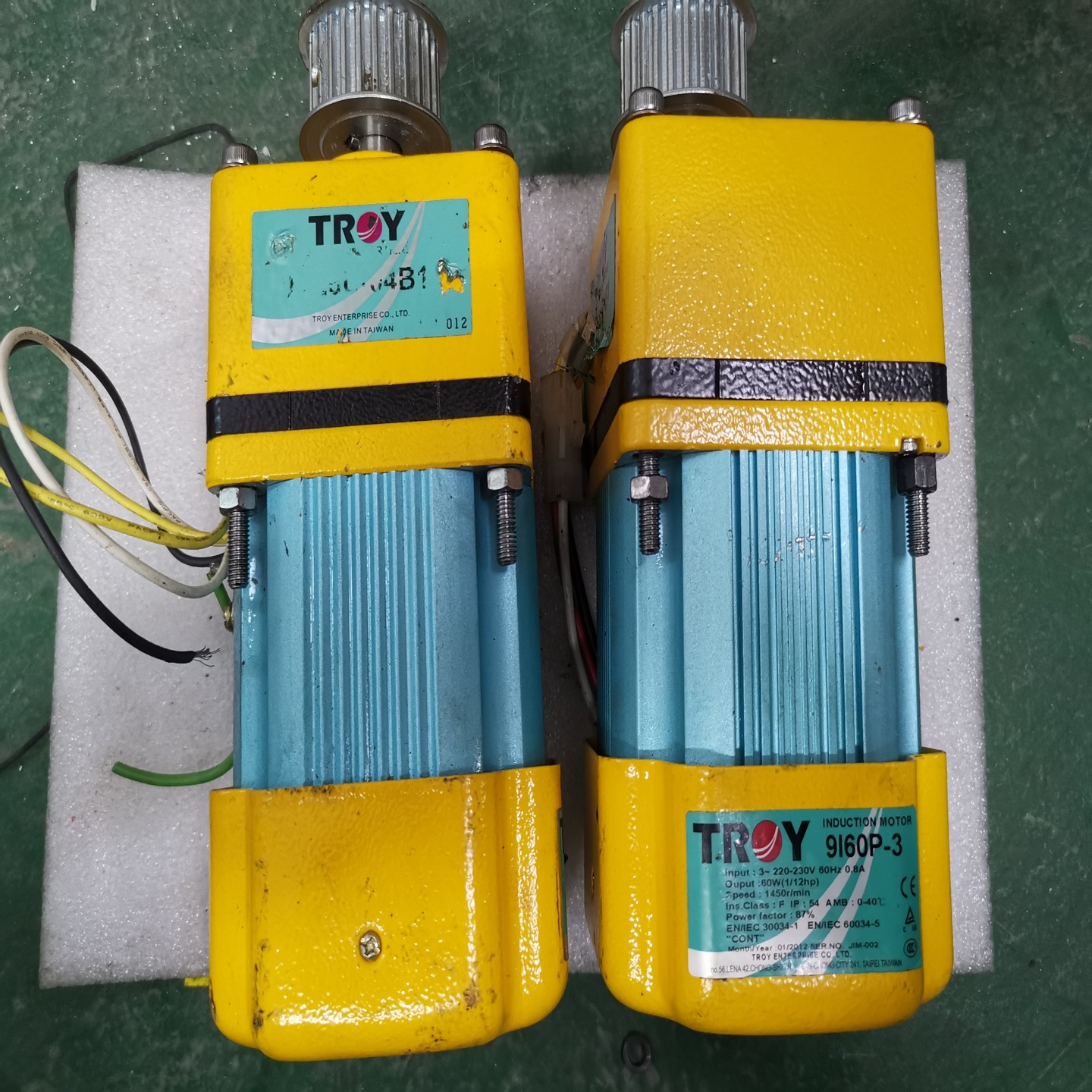 咨询-台湾泰映60W电机9I60P-3三相220V速比25