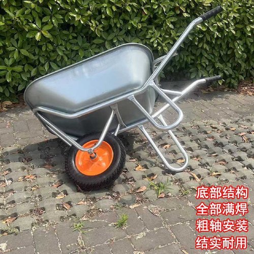 塑料小推车拉货拖车折叠小拉车手推车快递家用搬运仓库拖车手拉车