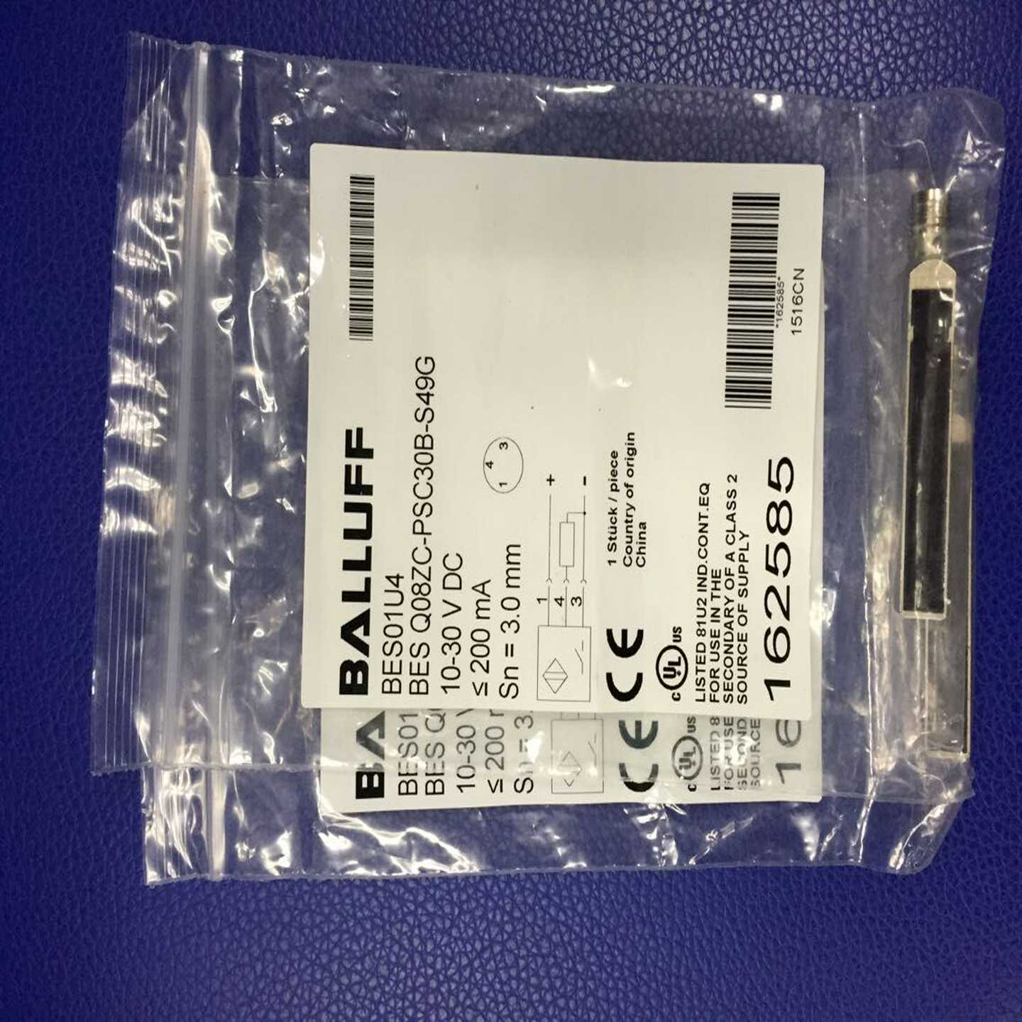 巴鲁夫传感器BES Q08ZC-PSC30B-S49G BES01U4 现货
