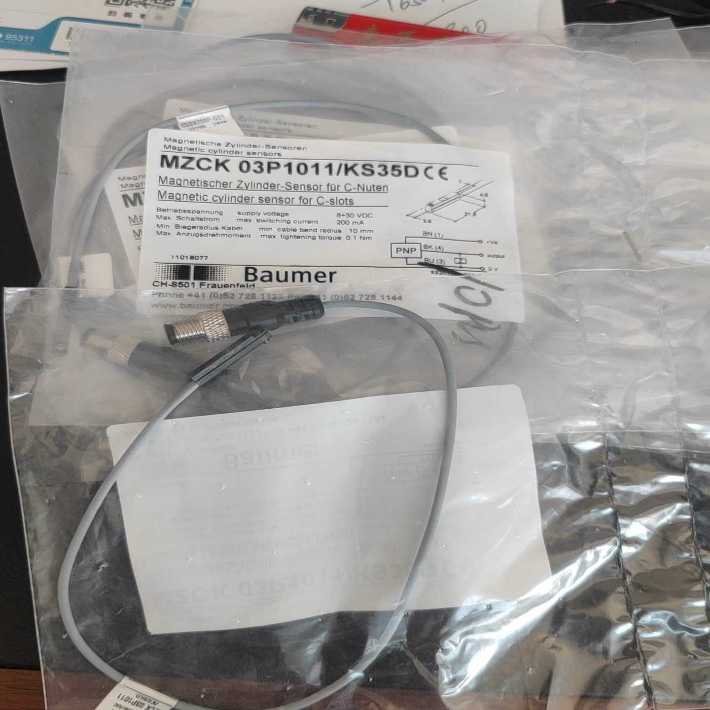 【议价】堡盟baumer德国堡盟磁性开关适用