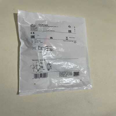 询价易福门IFM接近开关传感器，型号OGE383，包