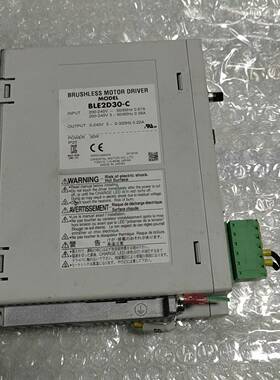 询价~BLE2D30-C  东方马达驱动器 ，少了调节按钮盖子