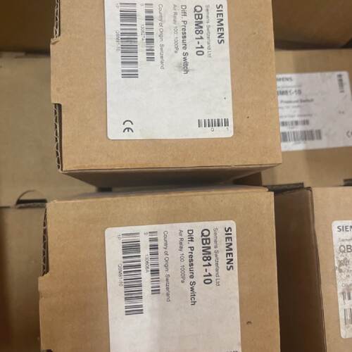 Menge 2 Teile Siemens QBM8110  Differential Pressure Switch