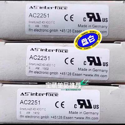 IFM易福门ASIIO模块AC2251拍前询价