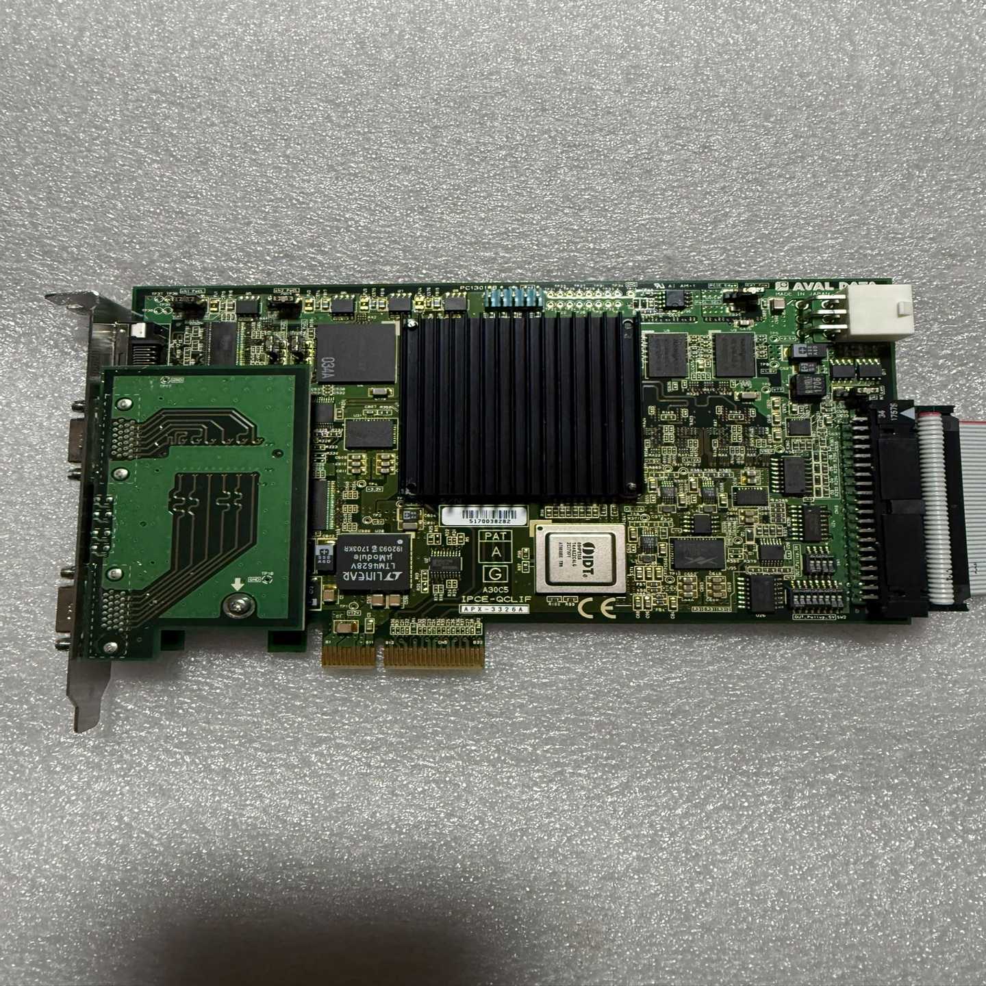 【请询价】AVAL DATA 图像采集卡APX-3326A图像采集