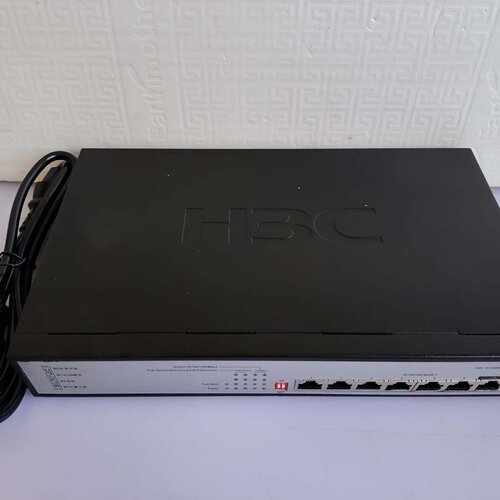 二手H3CS1208VPWR8口全千兆POE供电交换机议价