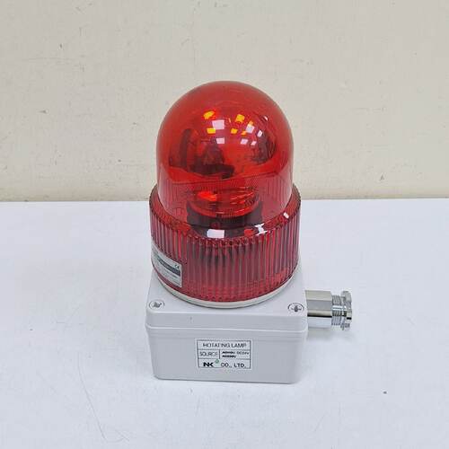 QLight S125R Warning Light DC24V  NK Co.Ltd Rotating Lamp DC