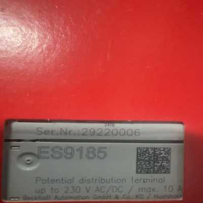 倍福BECKHOFF模块ES9185全新倍福BECKHOF--议价商品