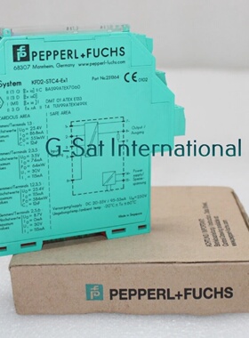 PEPPERLFUCHSKFD2STC4Ex1KSYSTEM智能变频器隔离器PN231364