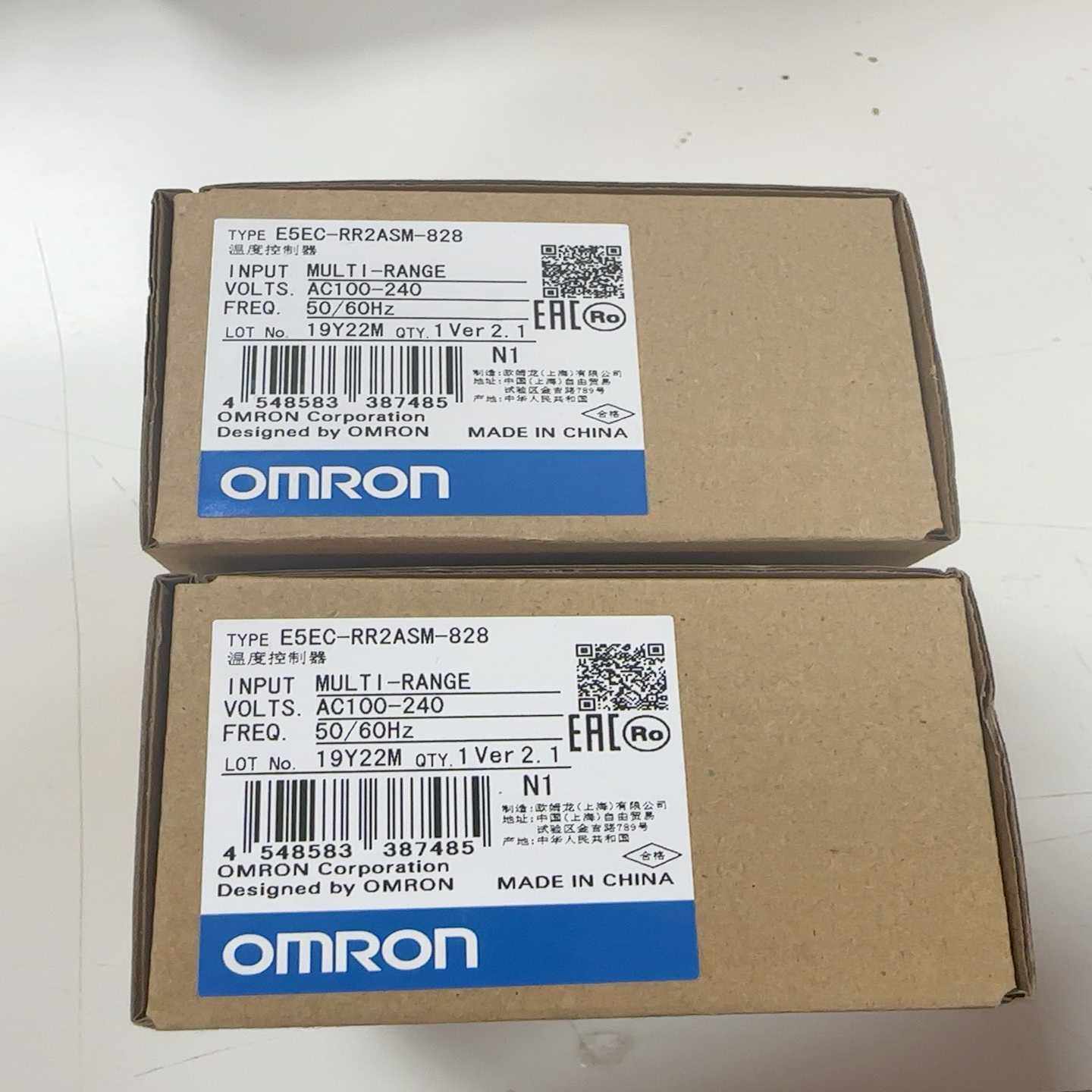 欧姆龙E5EC-RR2ASM-828全新未使用22年-议价