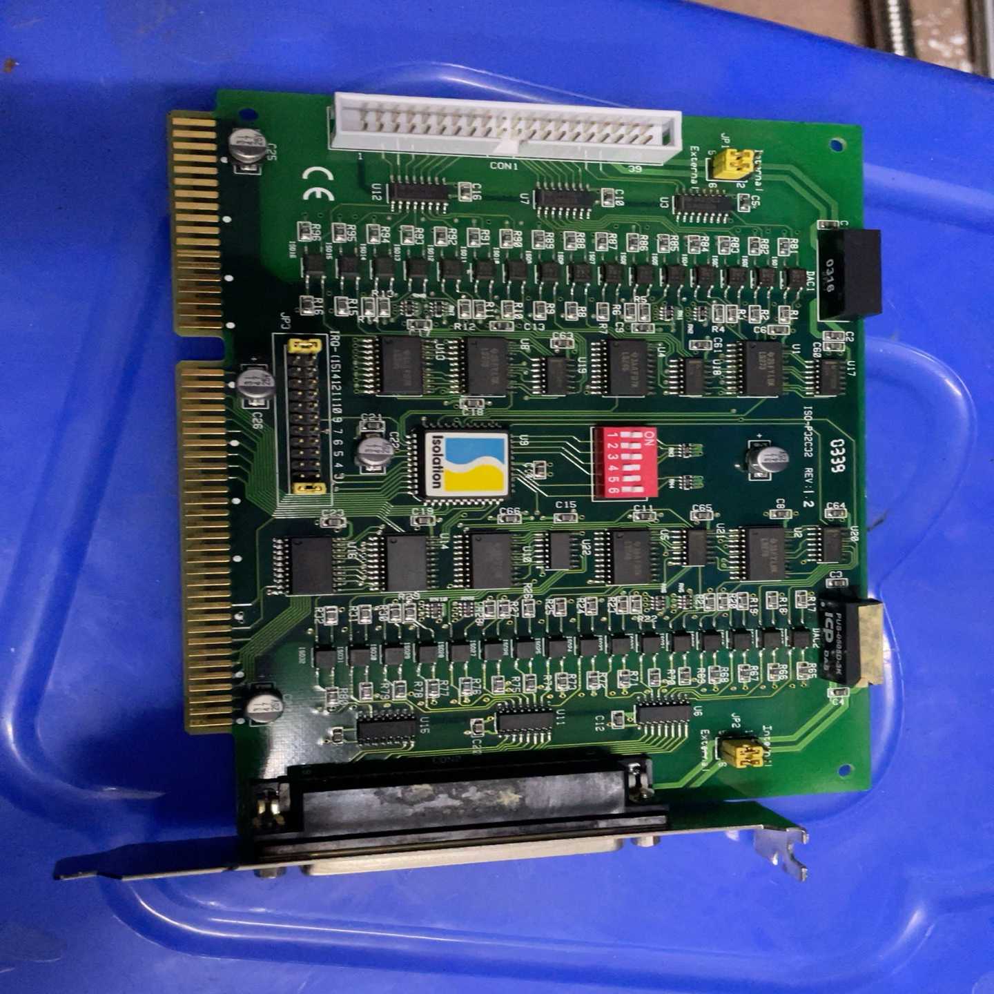 ISO-P32C32泓格板卡32通道光隔离数字输入适用