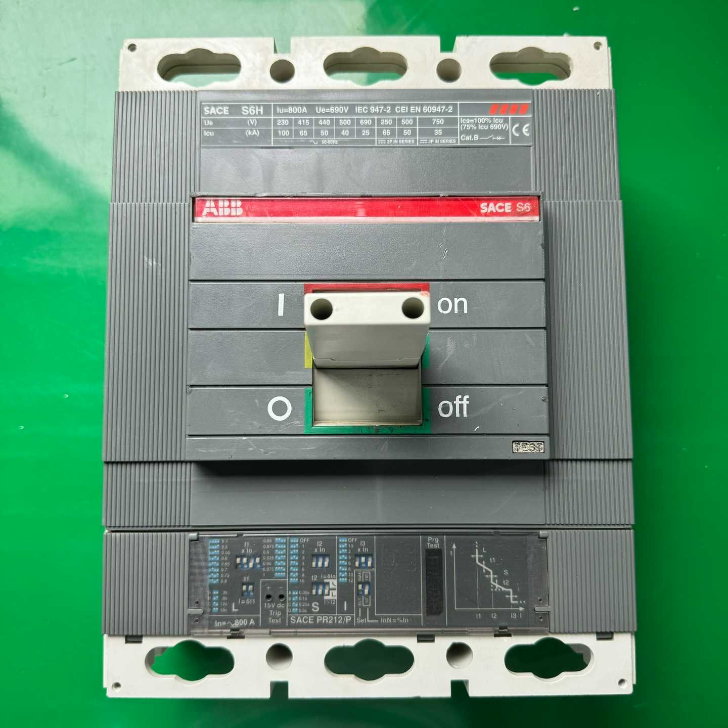 ABB断路器S6H8003P800AS6N800【博航商行】