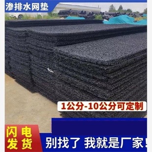 土工席垫复合反滤层渗排水片材速排笼rcp渗排水网垫乱丝排水凉