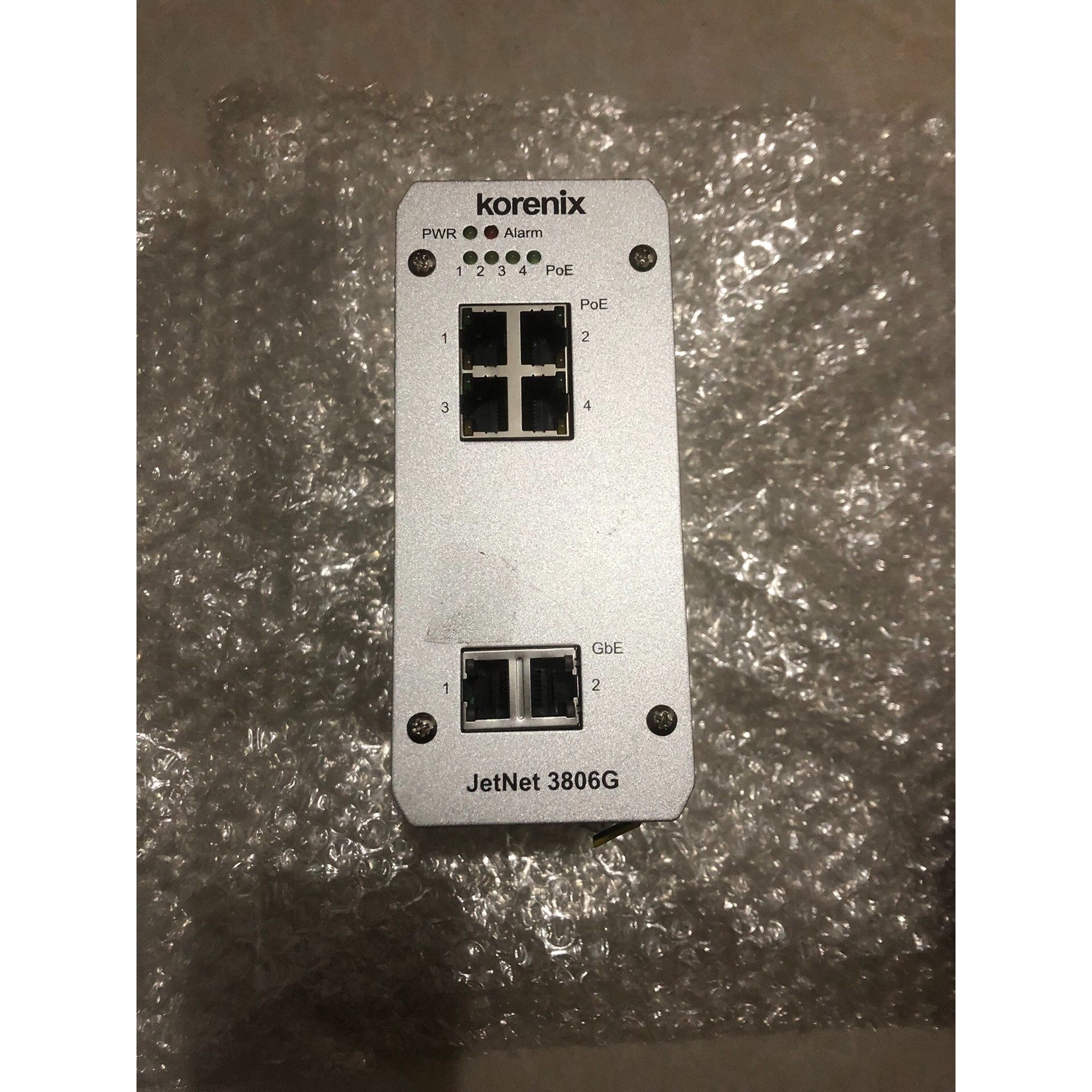 售前询价Korenix科洛理思JetNet3806G百兆工业乙太网光