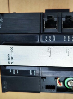 欧姆龙NJ3011100CPU模块功能包好原装拆机-议价