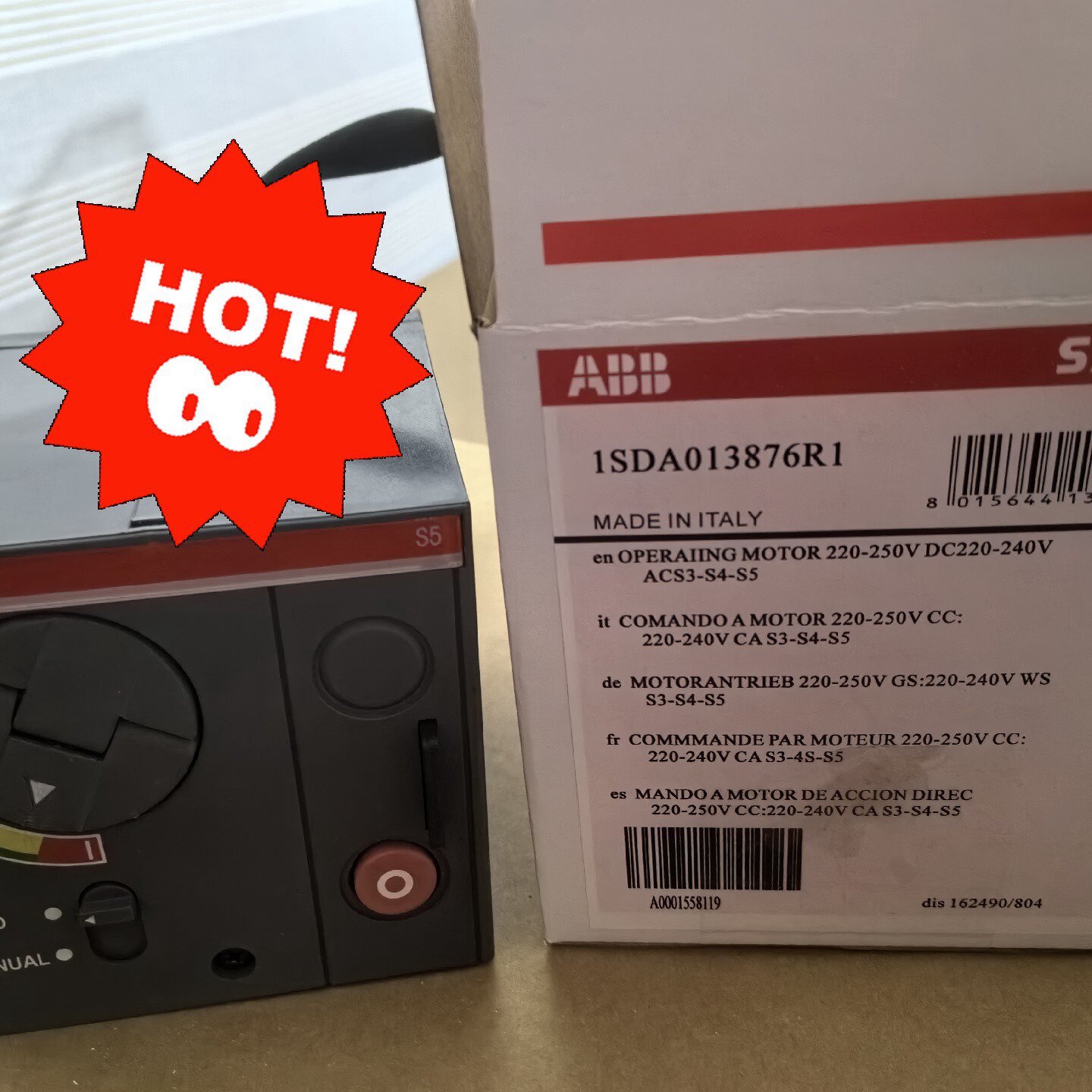 原装正品ABB断路器S51sda013876r1电动操作机-议价