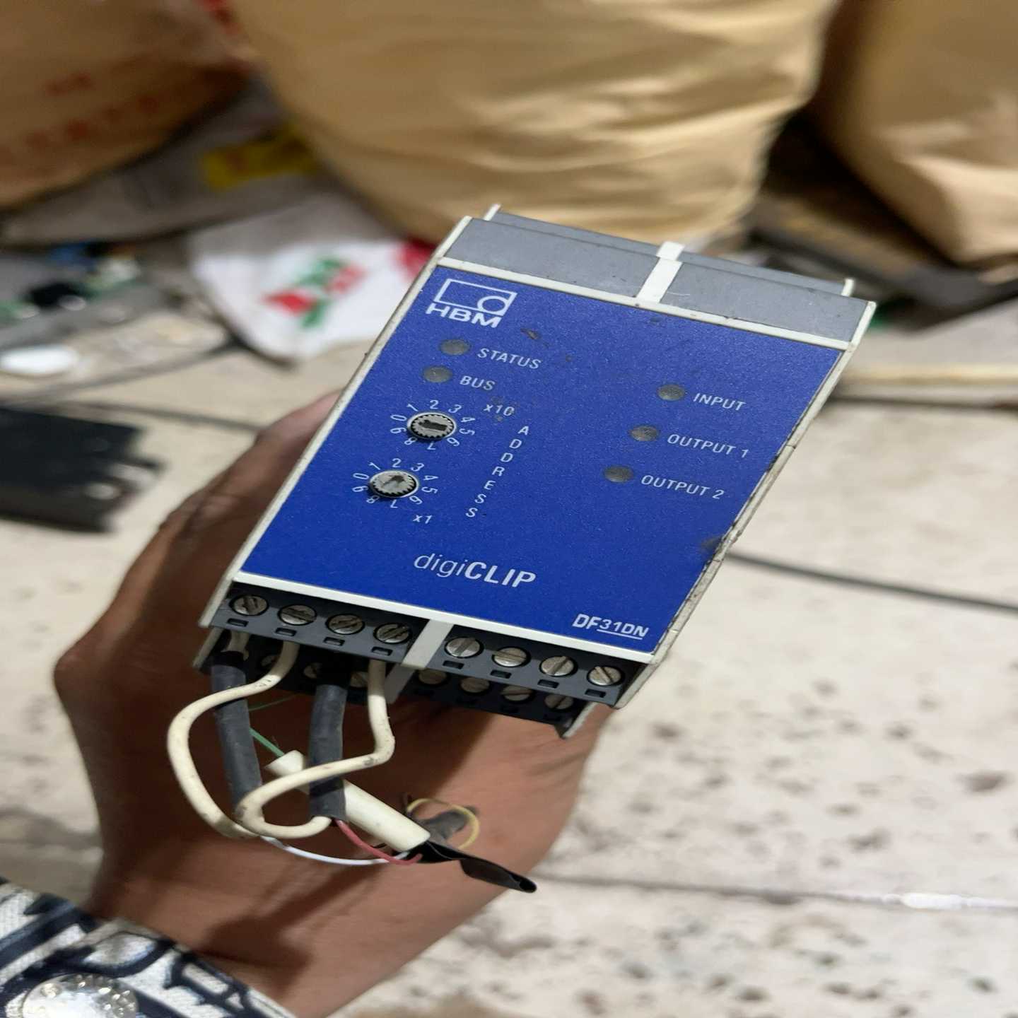 德国HBMDF31DN放大器，称重传感器放大器，实物如图询价