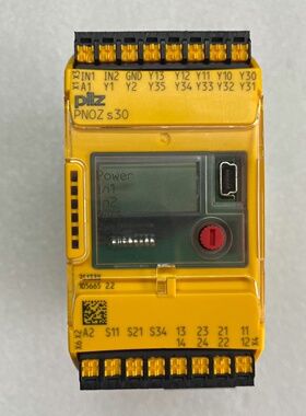 皮尔兹安全继电器型号PNOZs30物料号751330--议价商品