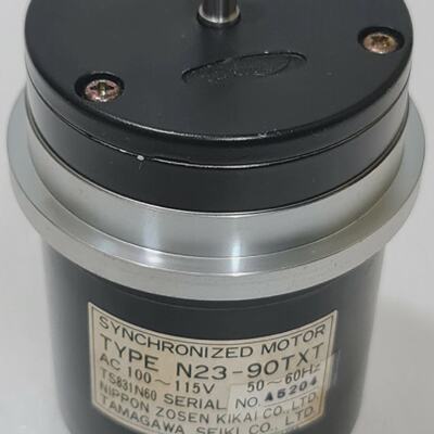 TAMAGAWA SEIKINIPPON TYPEN2390TXT SYNCHRONIZED MOTOR 100115V