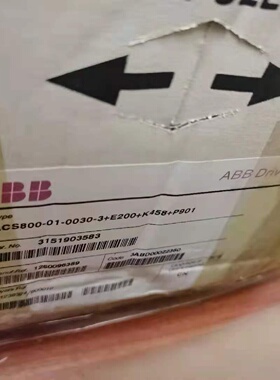 议价现货ACS800-01-0030-3E200K458P901全新原装ABB ACS800变频器