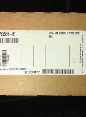 配件原装正品美国全新 NI SCB-68A 接线盒  屏蔽式IO接议价