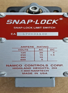 NamcoEA170-31100Snap-LockLimitSwitch