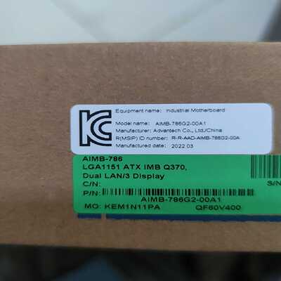 AIMB-786G2-00A1 研华工业主板【白零商行】