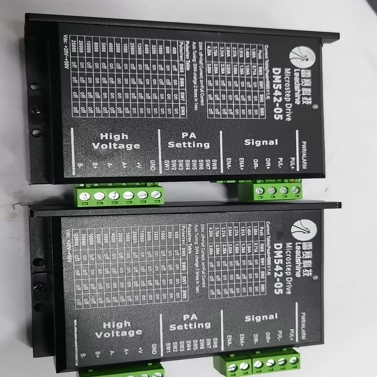 议价雷赛科技二相四线步进电机驱动器DM542-05正品拆机配件