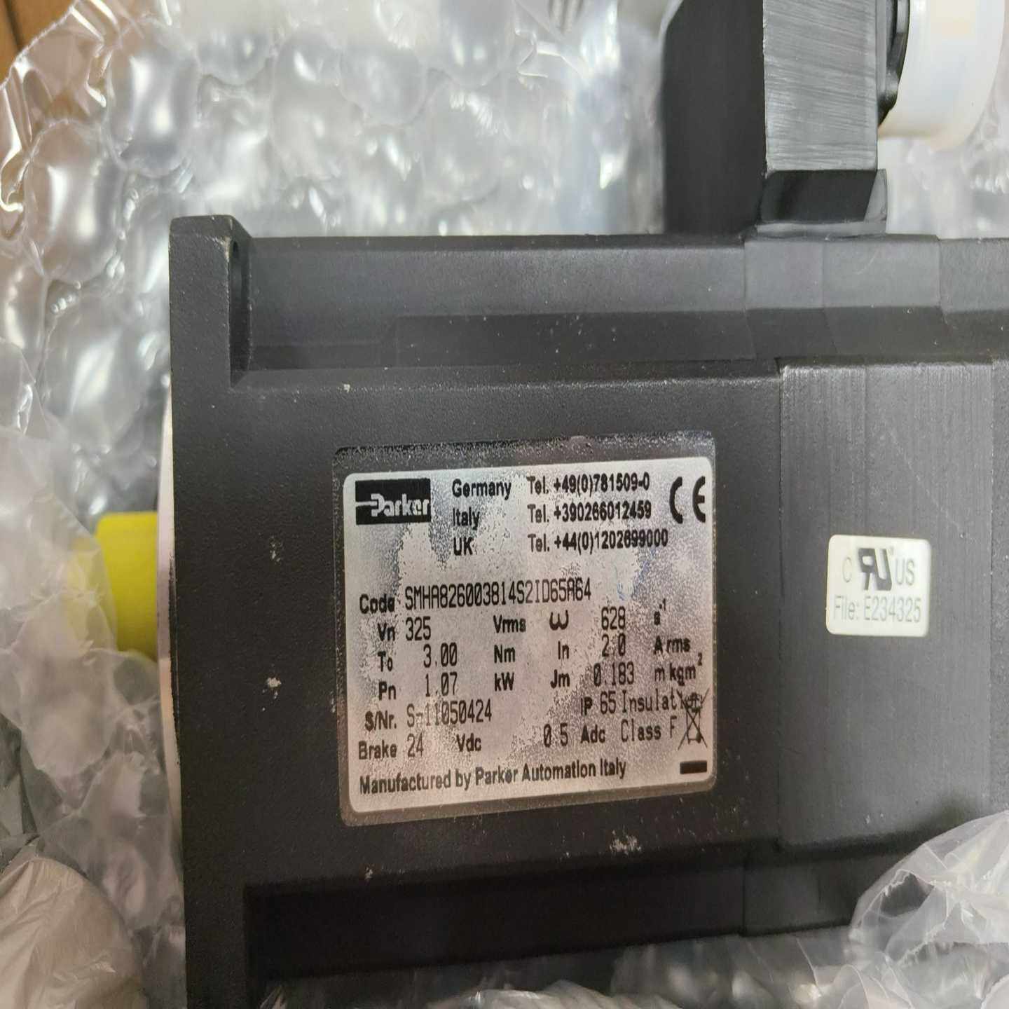 咨询-带包装派克伺服电机SMHA826003814S2ID65