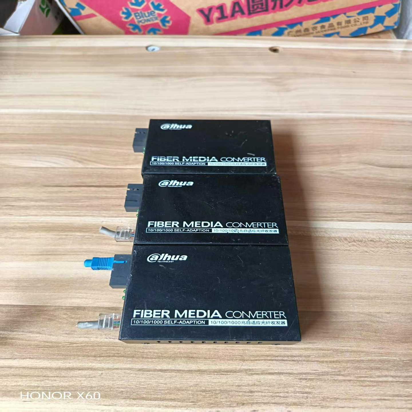 Dahua大华千兆以太网光端机，工业级千兆光纤监控数据视频传