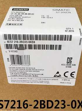 未拆封6ES7216-2BD23-0XB8当天发询价