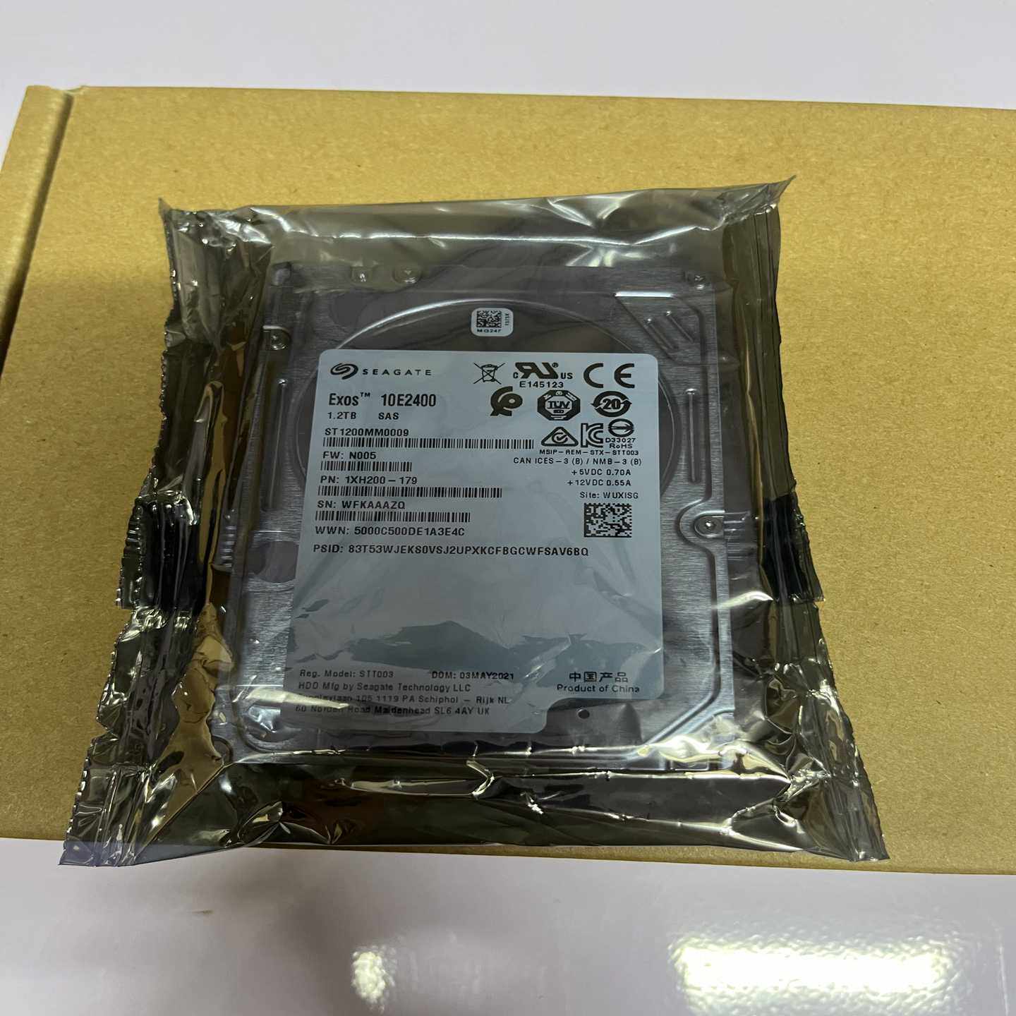 全新正品Seagate希捷Exos10E24001.2T--议价商品