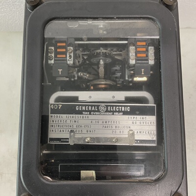GENERAL ELECTRIC 12IAC51B4A TIME OVERCURRENT RELAY 222