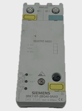 RJ499 Analogausgangsmodul Siemens 3RK11072BQ400AA3 E06