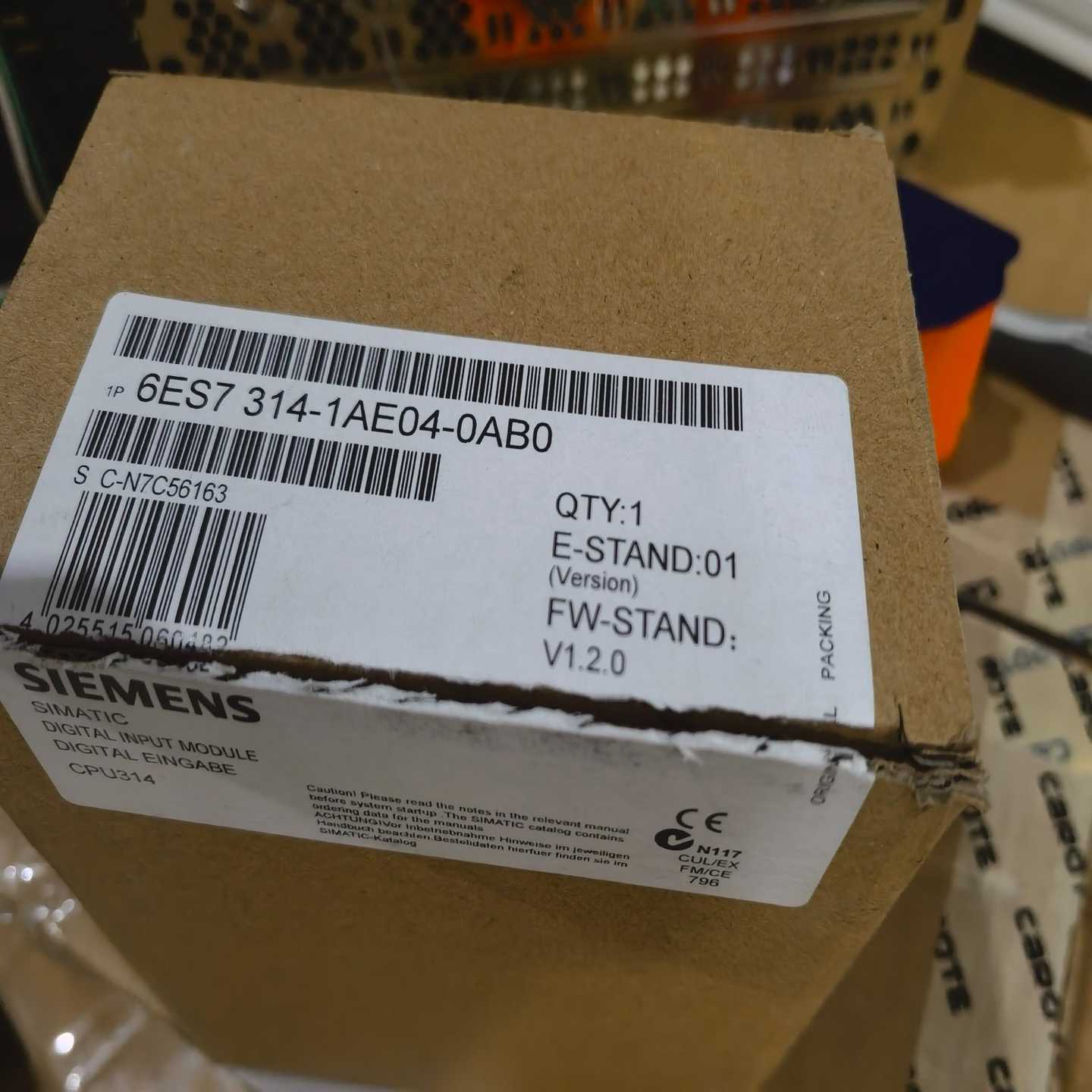 6ES7314-1AE04-0AB0开封，议价询价