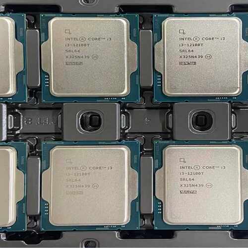 （议价）英特尔酷睿i3-12100T处理器属于第12代台式机CPU