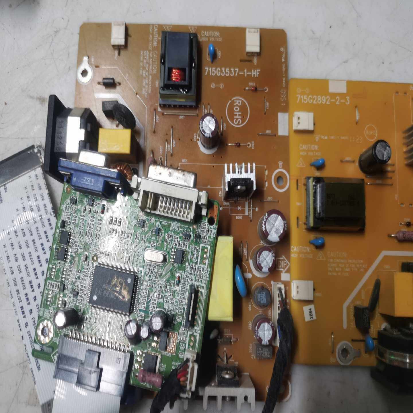 液晶显示器主板加电源板两套，型号是，715G2892-2-3【询价】